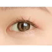 LensTown Renaissance Brown — single-eye close-up showing the contact lens appearance