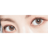 LensTown Retears Gray — both eyes wearing the contact lenses