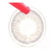 LensTown Retears Gray — contact lens held with tweezers