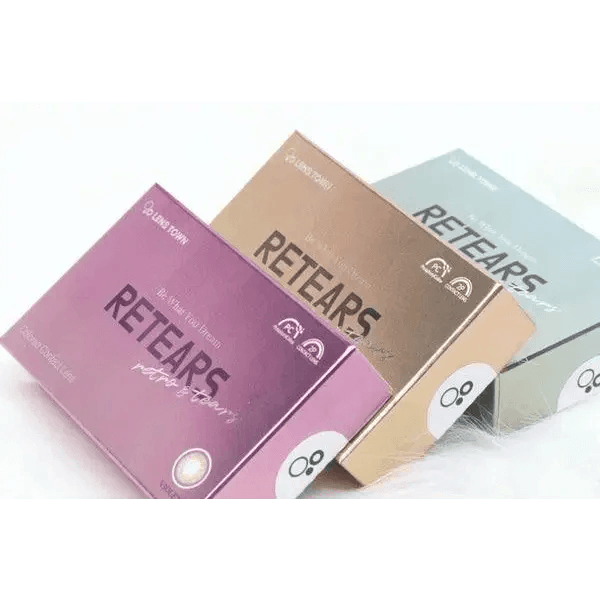 LensTown Retears Gray — contact lens packaging