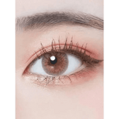 LensTown Retears Violet — single-eye close-up showing the contact lens appearance