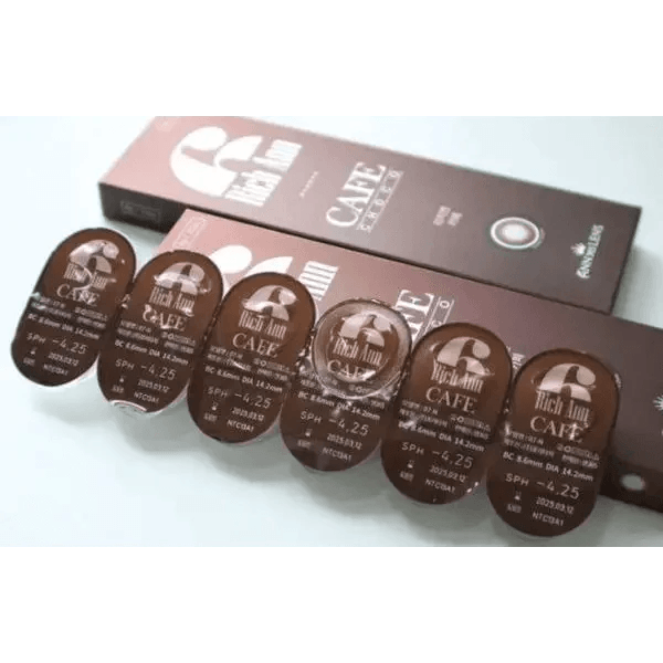 LensVery Rich Ann Cafe Choco (6p) — contact lens packaging