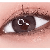 LensVery Rich Ann Indie Gray (6p) — single-eye close-up showing the contact lens appearance