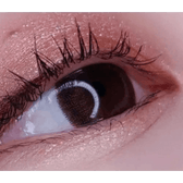 LensVery Rich Ann Jenny Brown (6p) — single-eye close-up showing the contact lens appearance