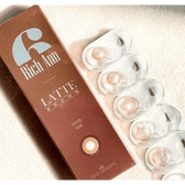LensVery Rich Ann Latte Brown (6p) — contact lens packaging