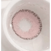 Olens Rich Pink — close-up of the contact lens design