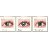 LensTown Romantea London 1Day Brown (10p) — contact lens appearance comparison