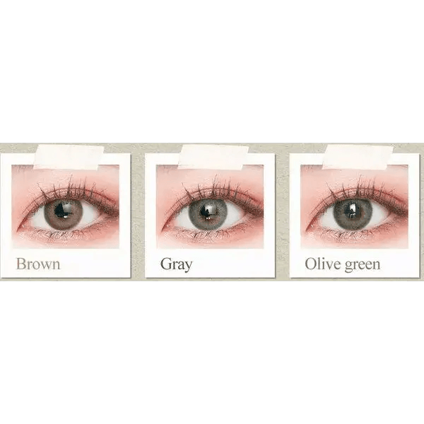LensTown Romantea London 1Day Brown (10p) — contact lens appearance comparison