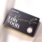 LensTown Romantea London Olive Green — contact lens packaging