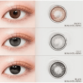 LensTown Romantea Ring 1Day Black (10p) — contact lens appearance comparison