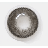 LensTown Romantea Ring 1Day Black (10p) — close-up of the contact lens design