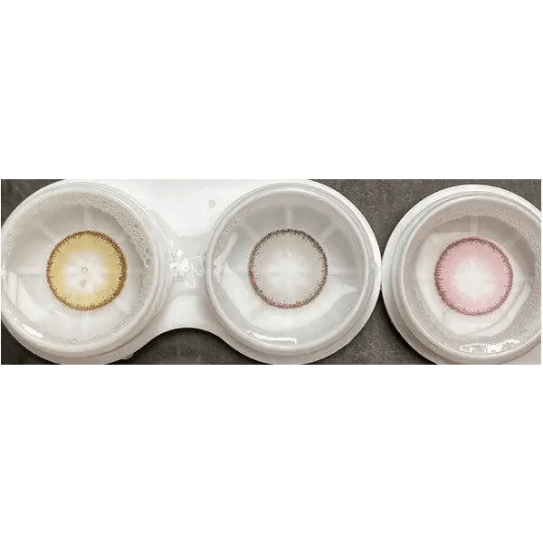 LensTown Romantea Rome Brown — contact lenses displayed in storage cases