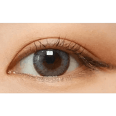 LensTown Romantea Rome Gray — single-eye close-up showing the contact lens appearance