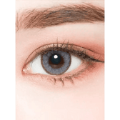 LensTown Romantea Rome Gray — single-eye close-up showing the contact lens appearance