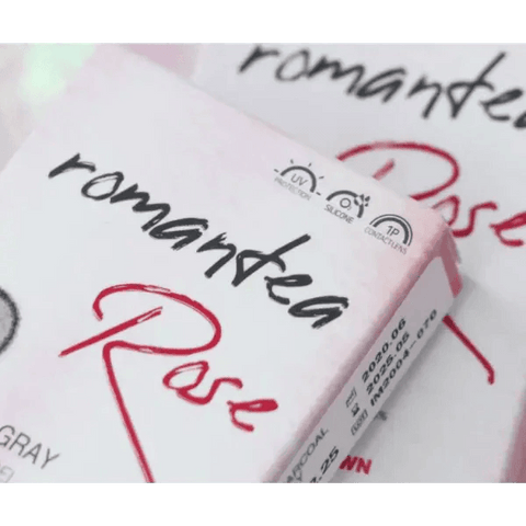 Romantea Rose Charcoal Gray