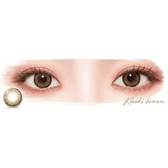 LensTown Romantea Tokyo Brown Party1 (Hazel 10p+Khaki 10p) — contact lens product information graphic