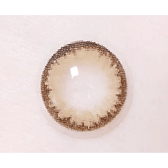 LensTown Romantea Tokyo Grande Khaki Brown — close-up of the contact lens design