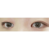 LensTown Romantea Venice Gray Toric — single-eye close-up showing the contact lens appearance