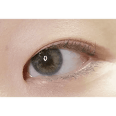 LensTown Romantea Venice Gray Toric — single-eye close-up showing the contact lens appearance