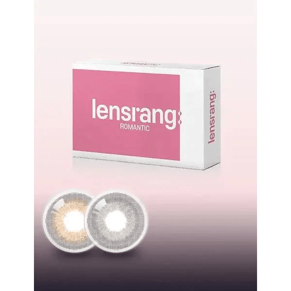 LensRang Romantic Brown — contact lens packaging