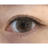 Olens Romantico 3 Color Gray — single-eye close-up showing the contact lens appearance