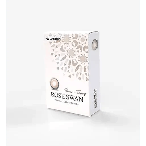 Rose Swan Brown Topaz 13.2mm