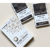 LensTown Rose Swan Brown Topaz — contact lens packaging