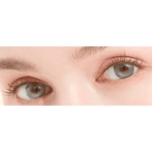 LensTown Rose Swan Gray Diamond — both eyes wearing the contact lenses