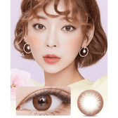 LensVery Rosee Classic Brown — model portrait showing the contact lens look
