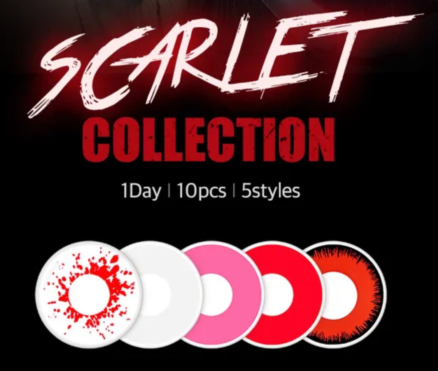 Scarlet Collection 1day (5 Color, 10p)