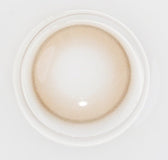 Olens Shine Touch Milky Brown colored contact lens, 12.7mm graphic diameter, Monthly wear