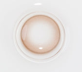 Olens Shine Touch Milky Choco colored contact lens, 12.7mm graphic diameter, Monthly wear