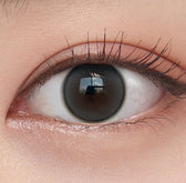 Olens Shine Touch Milky Gray colored contact lens, 12.7mm graphic diameter, Monthly wear