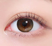 LensTown Tobetter Big 1Day Black (10p) colored contact lens, 13.5mm graphic diameter, Daily wear